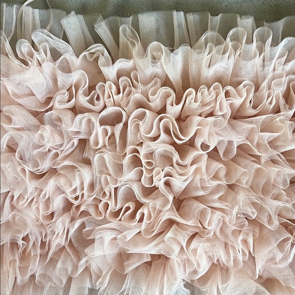 MABLE Soft Pink Ruffle cropped Tube Top size L - Picture 11 of 11